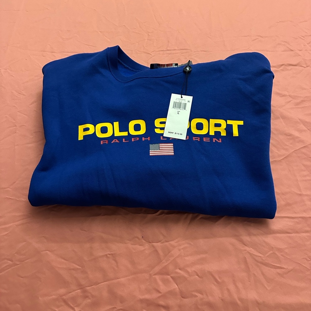 Polo Sport Blue Sweatshirt
